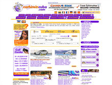 Tablet Screenshot of carhireincuba.com